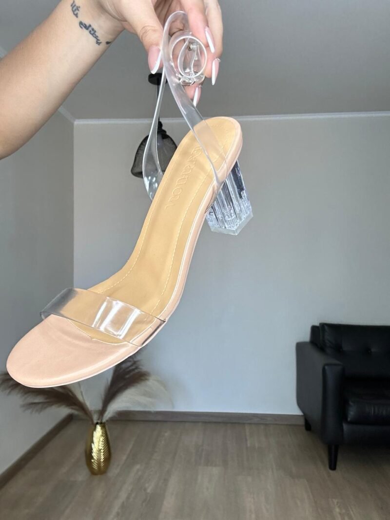 SANDALIAS DE CRISTAL